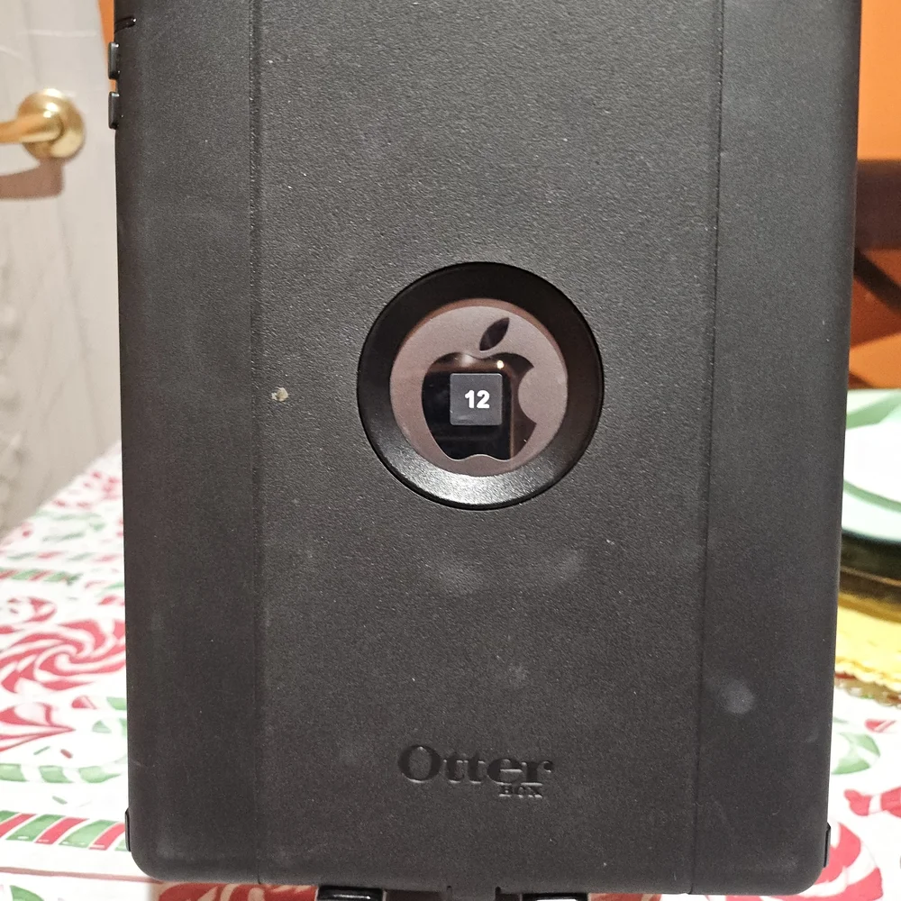 Black OtterBox iPad Tablet in Csse